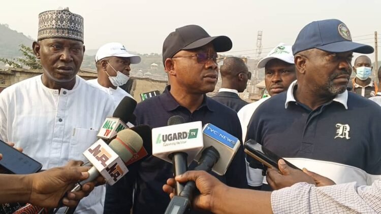 Gov Ododo Sets Example, Demolishes Criminals’ Den in Okene