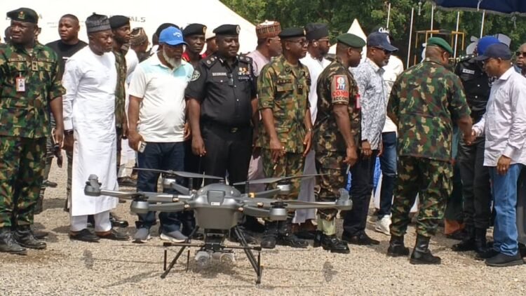 Gov. Ododo Unveils State-of-the-Art Security Drones, Declares Zero Tolerance for Insecurity in Kogi