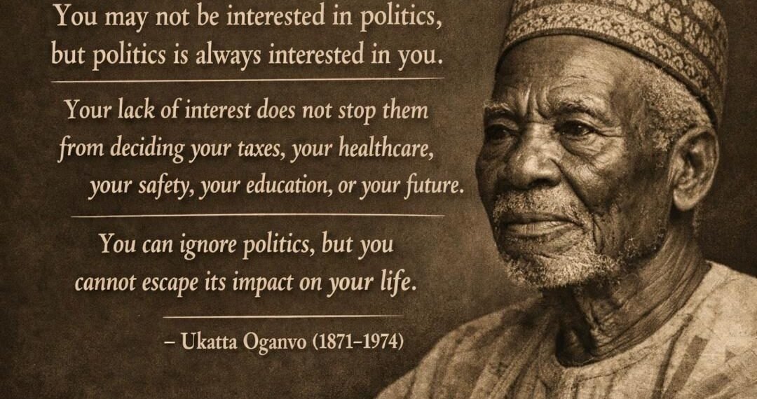 THE HIGH COST OF STAYING APOLITICAL