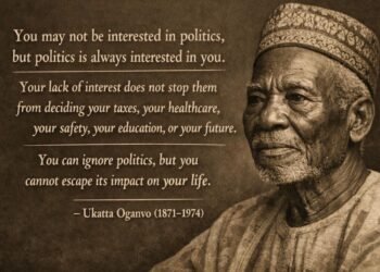 THE HIGH COST OF STAYING APOLITICAL