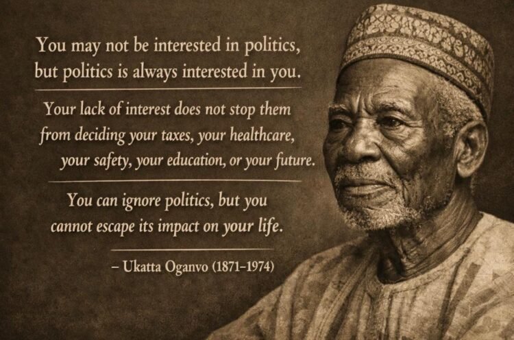 THE HIGH COST OF STAYING APOLITICAL